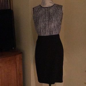 Ann Taylor LOFT Sleeveless Pleated Dress. Size 2